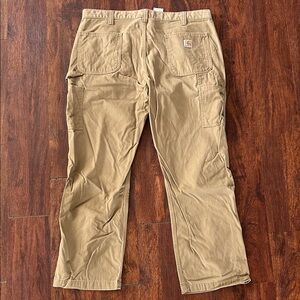 Carhartt Men's Khaki Cargo Pants relaxed fit